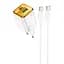 СЗУ Hoco N52 Monsoon PD20W+QC3.0 (1USB-A/1C) + кабель Type-C to Type-C - миниатюра 1