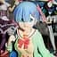 Фигурка Sega Рэм Студентка Re:Zero. Жизнь с нуля в альтернативном мире Rem 22 см WST RZ R 239 - миниатюра 2