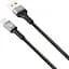 Кабель USB Gelius Strong Ukraine Cable USB to Type-C 1.2m 3A GP-UCN002C Black - миниатюра 2