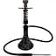 Кальян Trumpet Hookah Rider S Black Gloss (колба Crystal Black) - мініатюра 1