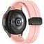 Ремешок для Samsung Galaxy Watch 6 40mm 6 44mm - розовый ширина крепления 20мм силикон Watchbands Cls-black (W33-7W432432) - миниатюра 1