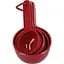 Набір мірних ложок KitchenAid Universal червоний 4 шт. (KQG058OHERE) - мініатюра 1