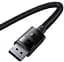 Кабель Baseus High Definition Series DP 8K to DP 8K Adapter Cable 2m B00633706111-02 Black - миниатюра 5