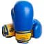 Детские перчатки для бокса Power Play PP 3004, Blue/Yellow - 6 унций - миниатюра 1