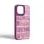 Кожаный чехол для Apple iPhone 14 Pro Max, Harder Crocosaur, фиолетовый, термополіуретан ТПУ + экокожа с текстурой крокодила, панель, защита корпуса, противоударный, микрофибра, рамка вокру камеры, защита всего корпуса, (ARM76728) - миниатюра 2