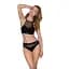Трусики с прозрачной вставкой Passion PS006 Panties black L - миниатюра 4