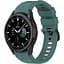 Ремінець для Samsung Galaxy Watch 4 40mm - синьо-зелений ширина кріплення 20мм силікон Watchbands RiccoOne (W29-3WB39441171) - мініатюра 1
