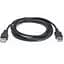 Кабель REAL-EL Pro USB - USB V 2.0 (M/F), 2 м, черный (EL123500028) - миниатюра 1