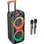 Акустика бездротова-караоке колонка Hoco HA7 Leader wireless dual-mic outdoor BT speaker - мініатюра 1