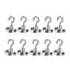 Набір магнітних гачків Semi Magnetic hooks Strong, 10 шт - Silver - мініатюра 1