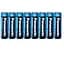Сольові батарейки пальчикові Panasonic 1,5V АА R06 General Purpose, 8 шт. (R6BER/8PR) - мініатюра 1