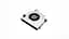 Вентилятор для ноутбука TOSHIBA Satellite P300, DC 5V 0.45A, 3pin (AVC) (Кулер) - мініатюра 2