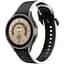 Ремінець для Samsung Galaxy Watch 6 40mm 6 44mm - чорно-білий ширина кріплення 20мм силікон Watchbands Double Line (W12-6WB59227135) - мініатюра 1