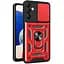 Чехол Ummi Camshield Serge Ring для Samsung Galaxy M35 5G Красный / Red - миниатюра 1