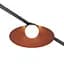 Трековий світильник LED Levistella 78012-BL06 ORG, 12W, 4000K, терракотовий, для текстильної трекової системи - мініатюра 2