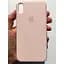 Оригінальний силіконовий чохол Apple Silicone Case для iPhone XS Max (6.5") Pink Sand MTFD2LL/A - мініатюра 2