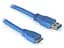 Кабель USB - USB Micro B 0.8 м Atcom 12825 блакитний - мініатюра 1