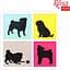 Набор картина 3D Rosa Talent 4 Dogs МДФ грунтованное 3 слоя 30х30 см - миниатюра 2