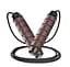 Скакалка швидкісна PowerPlay 4210 Power Weighted Jump Rope Чорна 2,7 м (PP_4210_Black/Red) - мініатюра 3
