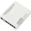 Беспроводной маршрутизатор Mikrotik Routerboard RB951G-2HnD, 2,4 ГГц, 1000 мВт AP, 5xGigabit Ethernet, USB, 600 МГц CPU, 128 МБ RAM - миниатюра 1