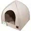 Лежак-будиночок Lucky Pet Регі №3 45х45х48 см бежевий - мініатюра 1