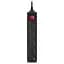 Сетевой фильтр питания REAL-EL RS-PROTECT M 10m, black (EL122300037) - миниатюра 1