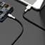 Кабель Baseus Cafule Metal Cable USB to Type-C 40W 4A 1m CATJK-A01 Black - мініатюра 3