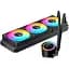 СВО Jonsbo TG-360 Black (Intel LGA1700/1200/115X/2011; AMD AM4/AM5/4PIN PWM) (TG-360 Black) - мініатюра 2
