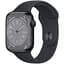 Розумний годинник Apple Watch Series 8 GPS 41 мм Midnight чорний (194253150435) - мініатюра 1
