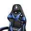 Кресло геймерское Kruger & Matz GX-150 с подставкой для ног Black/Blue - миниатюра 3