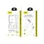 Мережевий зарядний пристрій Foneng EU45 Dual USB Charger (2USBх2.4A) White + кабель USB Type C (EU45-CH-TC) - мініатюра 1