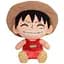 Игрушка мягкая Ван Пис Монки Д. Луффи One Piece Monkey D. Lyffu 30 см CH OP MDL - миниатюра 1