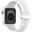 Ремінець DK CDK для Apple Watch 40mm (Series 4 / 5 / 6 / SE1 / SE2) Silicone Sport Magnetic (017247) (white / - мініатюра 2