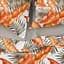 Комплект постельного белья Cosas Orange palms Полуторный терракотовый (PalmBeigeOrange_Quartz_160) - миниатюра 6