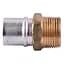 Муфта із зовнішньою різьбою прес APE AP 101 1″х26 000002181 - мініатюра 1