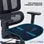 Офісне крісло OfficePro OC680B Black (OC680B) - мініатюра 7