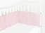 Бортики в дитяче ліжечко 30x120 ROSE STARFALL, рожевий (WeltBed_StarfallRose_30x120) - мініатюра 2
