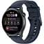 Ремінець силіконовий для смарт-годин BeWatch HW Huawei Watch 22 мм Синій (102HW04) - мініатюра 1