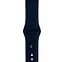 Силиконовый ремешок Watchbands для Apple Watch 42mm Размер ML тёмно-синий (WB101NAVYBLUE) - миниатюра 2