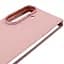 Кожаный чехол Leather Case (AAA) для Samsung Galaxy Z Fold7 Pink - миниатюра 4