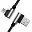 Дата кабель USB 2.0 AM to Micro 5P 1.0m Premium black REAL-EL (EL123500031) - мініатюра 2
