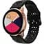 Ремінець Flower для Nokia Steel Nokia Steel HR - чорний ширина кріплення 20мм силікон Watchbands (W32-4WB39660066) - мініатюра 1