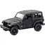 Машинка Uni-Fortune RMZ City Jeep Wrangler Rubicon м'який верх чорна - мініатюра 1