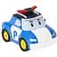 Коллекционная машинка Roi Visual Робокар Поли Die Cast металлическая бело-голубая (MRT-0600) - миниатюра 1