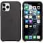 Оригинальный силиконовый чехол Apple Silicone Case для iPhone 11 Pro (5.8") Black (MWYN2ZM/A) - миниатюра 3