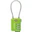 Брелок-замок Munkees 3609 TSA Cable Combi Lock Салатовый - миниатюра 1