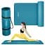 Килимок (мат) спортивний 4FIZJO NBR 180 x 60 x 1.5 см для йоги та фітнесу Sea Green (P-5905973406734) - мініатюра 2