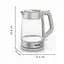 Електрочайник Tefal Glass Kettle 1.7 л скло з підсвіткою сріблясто-сірий - мініатюра 3