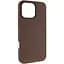 Чохол Epik Silicone Case (AA) NO LOGO with MagSafe для Apple iPhone 17 Air (6.5) Коричневий / Brown - мініатюра 1