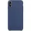 Чохол Silicone Case без Logo AA для Apple iPhone XS Max 6.5" Синій / Blue Cobalt - мініатюра 1